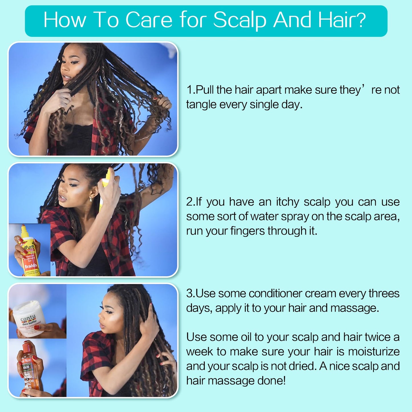 Karida Goddess Locs Crochet Hair 12 Inch, 8 Packs Upgraded Crochet Hair for Black Women, Pre Looped Crochet Faux Locs With Curly Ends (12 Inch (Pack of 8), TBUG#)