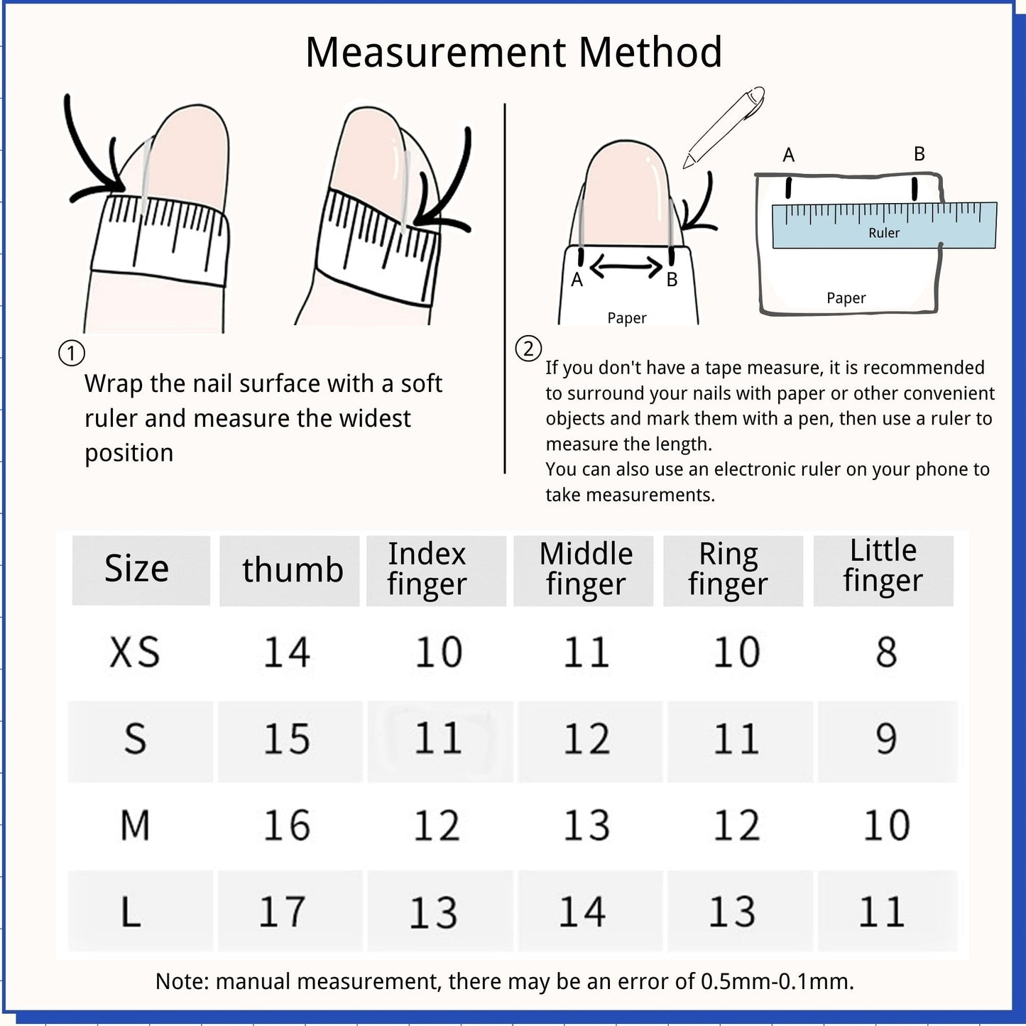 Wsliana Handmade Press On Nails - Y2K Cool Girl Design, Suitable for Women and Girls, Long Almond Shape, 10pcs Glue On Acrylic Fake Nails with Storage Box | Salon Quality | Trendy Nail Kit (072 S)