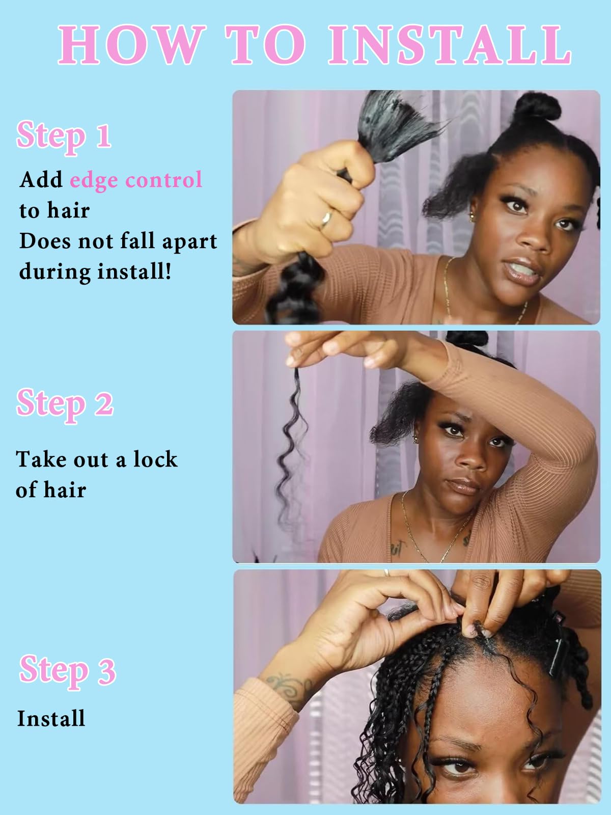 Honey Blonde Human Braiding Hair for Boho Braids 2 Bundles 18 Inch 100g #27 Deep Water Wave Bulk Human Hair for Braiding Wet and Wavy Curly Bundles No Weft Micro Braiding Hair Human Hair Extensions