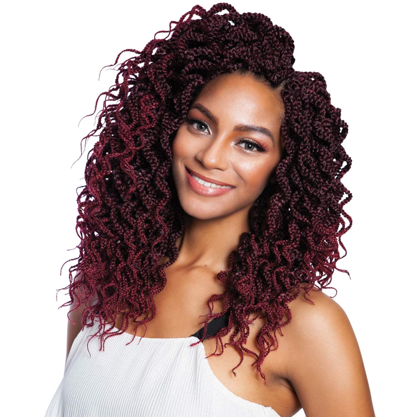 MULTI PACK DEALS! Mane Concept Synthetic Hair Crochet Braids 2X Wanda Box Braid 12" (3-PACK, T1B30)