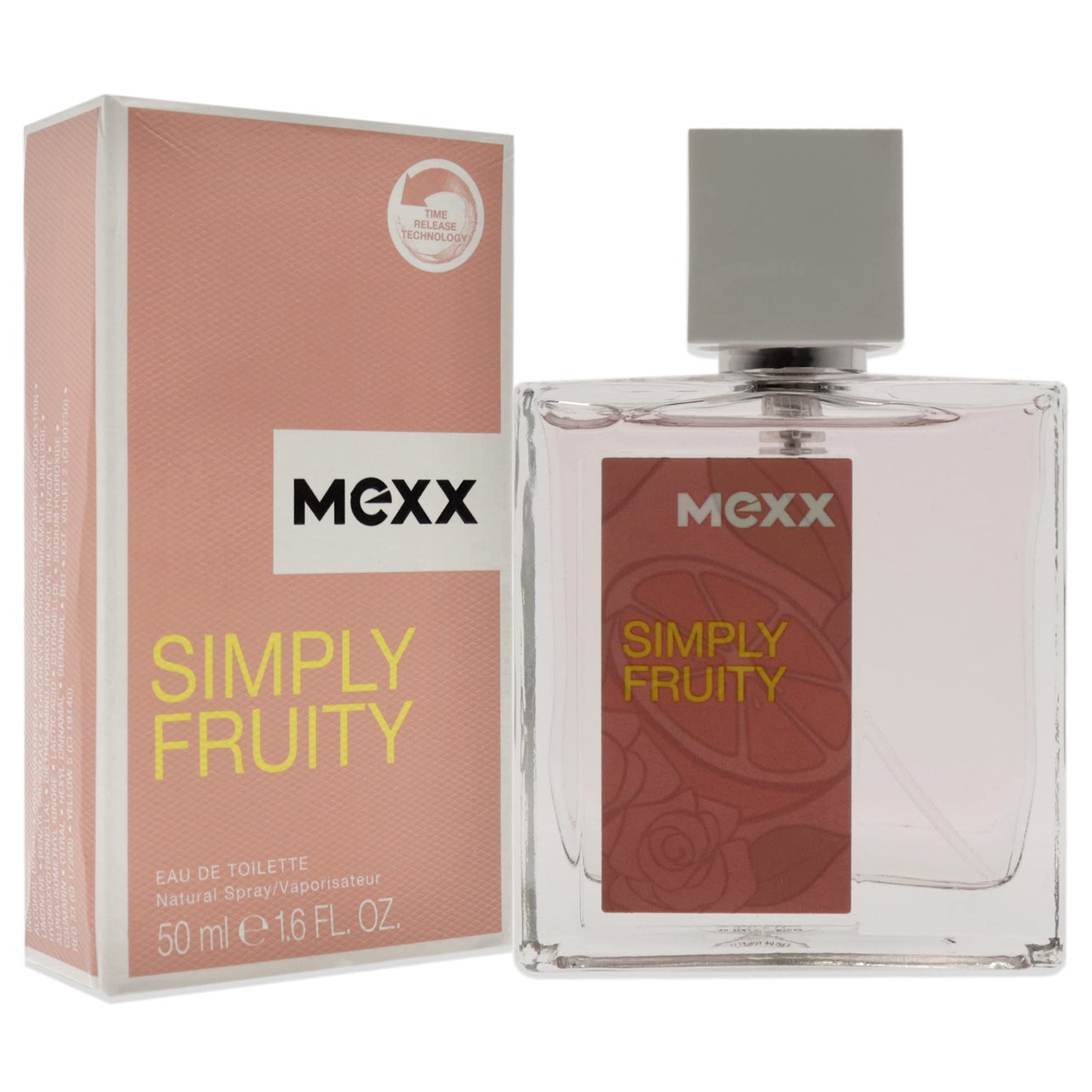 MEXX Simply Fruity Eau de Toilette Spray, 1.6 Fl Oz