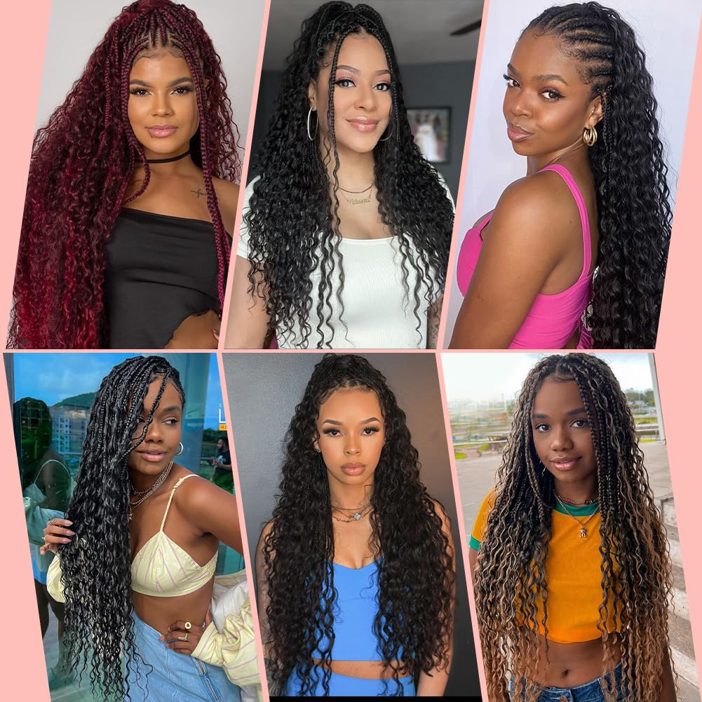Human Braiding Hair for Boho Braids Human Hair 20 Inch 150g Deep Wave Bulk for Braiding No Weft 12A Wet and Wavy 3 Bundles Human Hair for Boho Knotless Braids