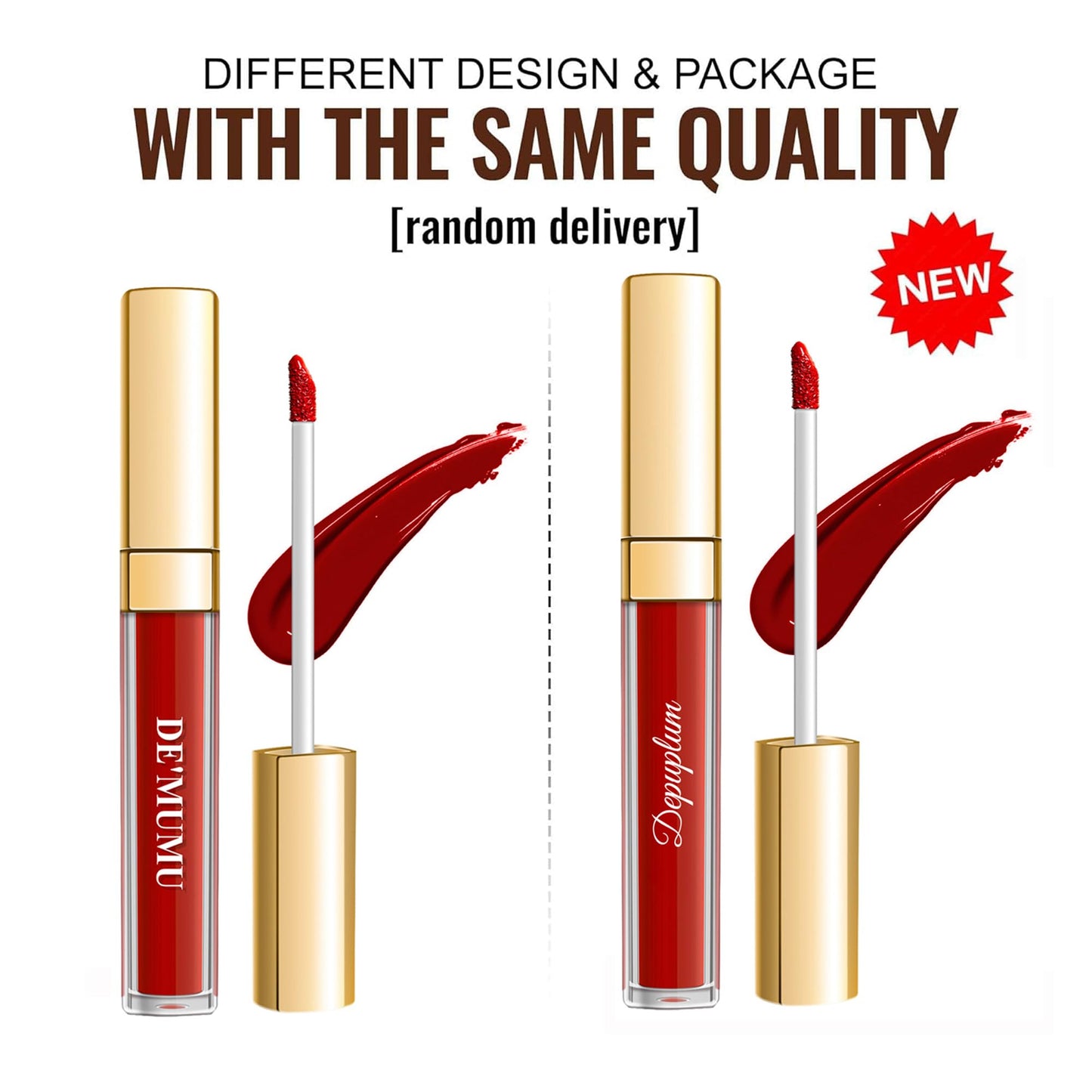 Depuplum Nude Lipstick Matte for Women Superstay Long Lasting Brown Lipstick Smudgeproof Liquid Lipsticks Cruelty Free Lip Makeup (DM27 Rosy Nude)