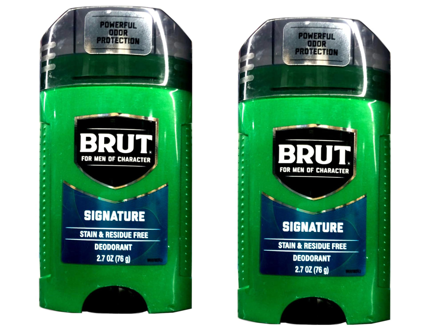 BRUT Antiperspirant & Deodorant Wide Stick 2.7 Ounce (2)
