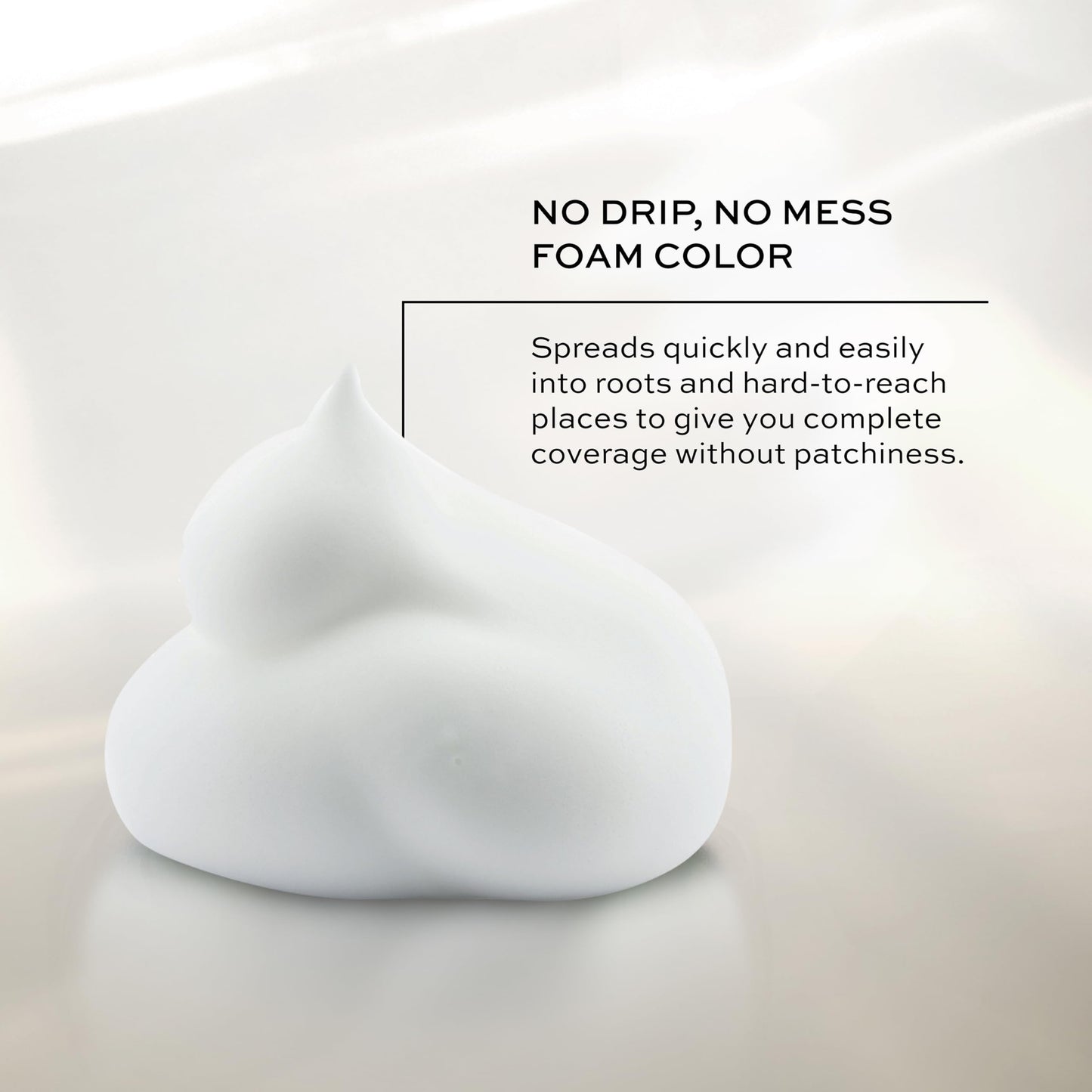 John Frieda Precision Foam Colour, Dark Natural Brown 4N, Full-coverage Hair Color Kit, Anti-Fade Gray Coverage, Deep Color Saturation Hair Dye, 1 Application