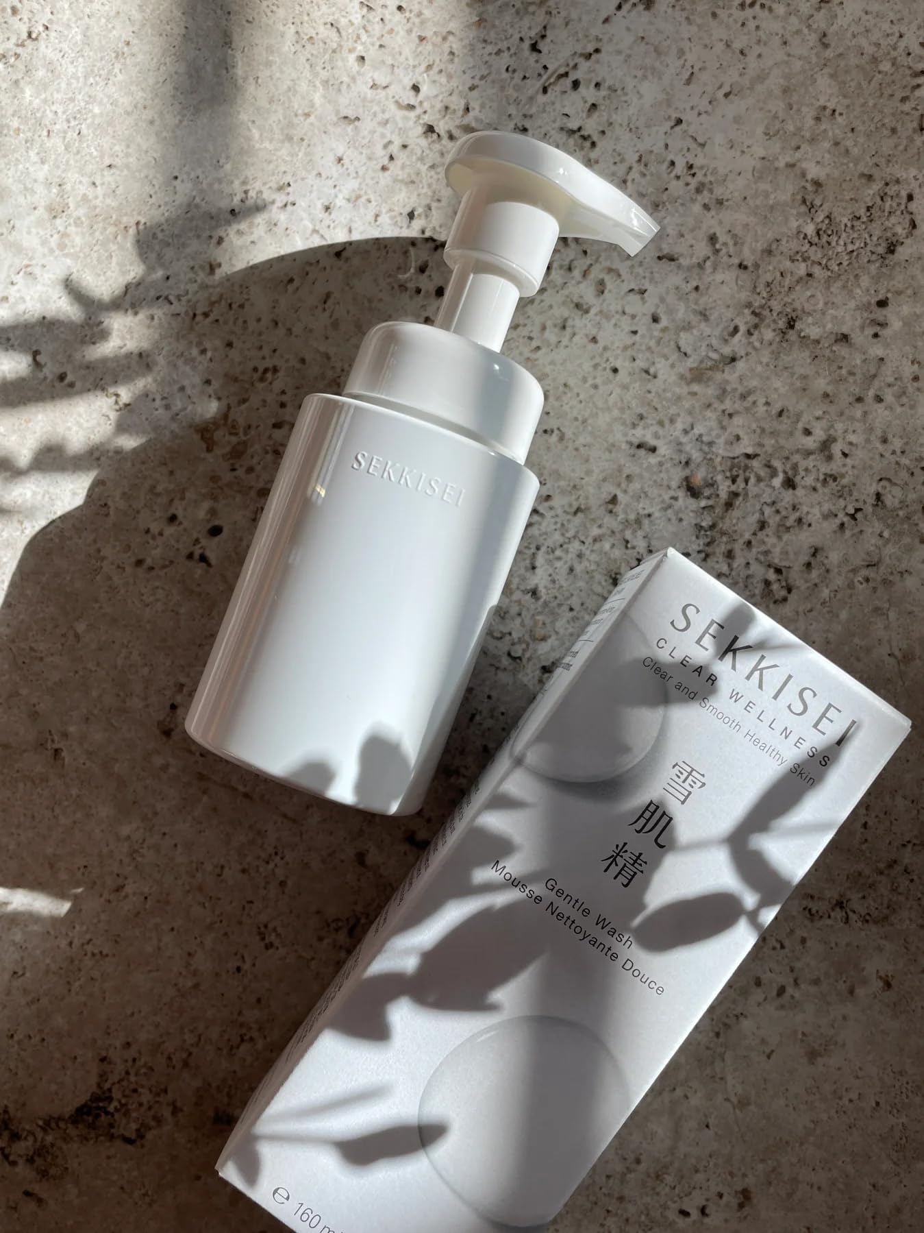 SEKKISEI CLEAR WELLNESS Gentle Wash, Facial Cleanser for Sensitive Skin, 5.4 Ounce