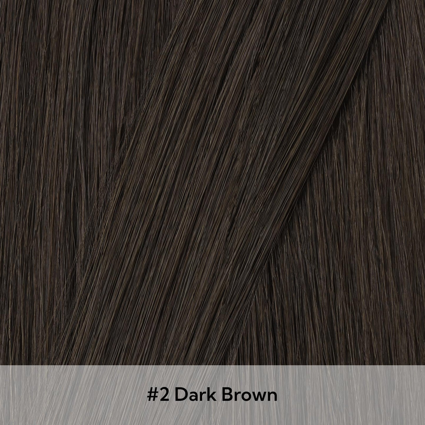 HOTBANANA Tape in Hair Extensions - 16 Inch 40pcs 100g Dark Brown Human Hair - Straight Remy Tape Extensions