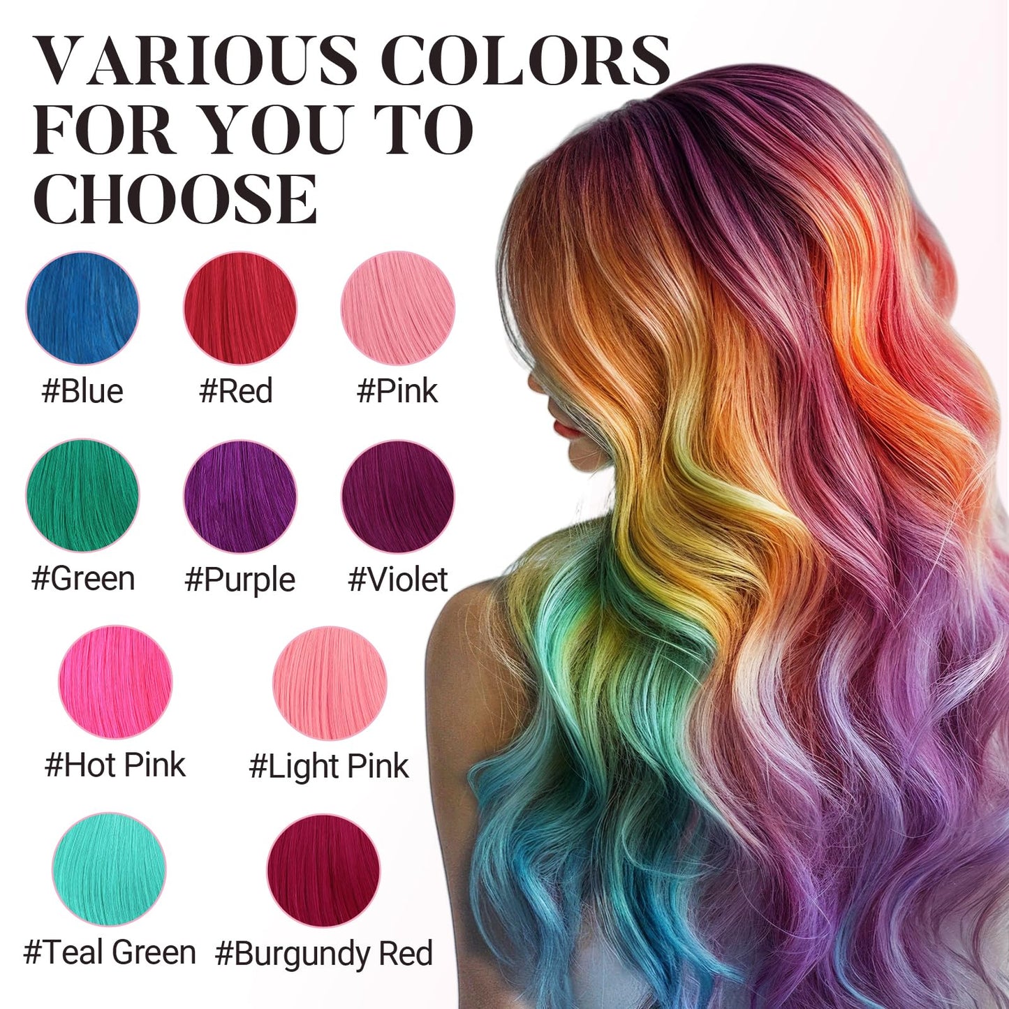 MAXITA Tape in Hair Extensions Human Hair Blue Tape in Extensions 14 Inch 10pcs 25g Remy Invisible Silky Straight Colored Soft Real Human Hair Tape ins Natural Hair Extensions for Women