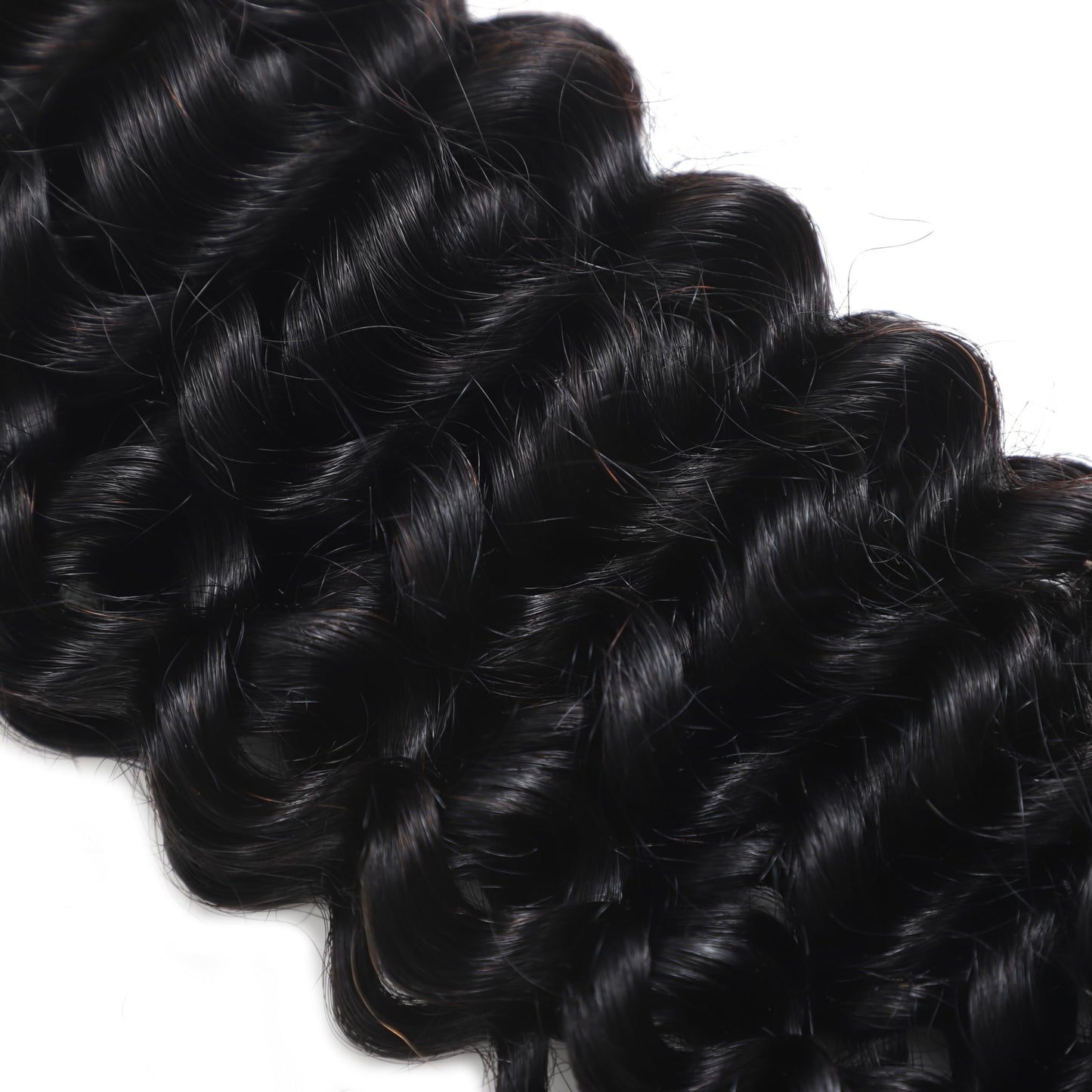Human Braiding Hair for Boho Braids 1 Bundle 50g 18Inch Water Wave Human Hair Braiding Hair 12A Brazilian Virgin No Weft Hair Extensions for Bohemian Knotless Braids Bulk Human Hair for Braiding