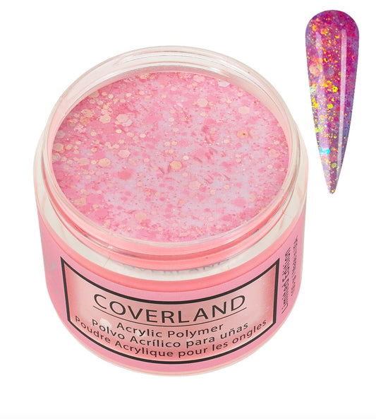 Tones Coverland Acrylic Nail Powder "Tango" - Limited Edition Acrylic Powder for Nail Design, Sculpting, and Masking Nail Bed Imperfections - Professional Acrylic Nail Supplies - (1.5 Oz)