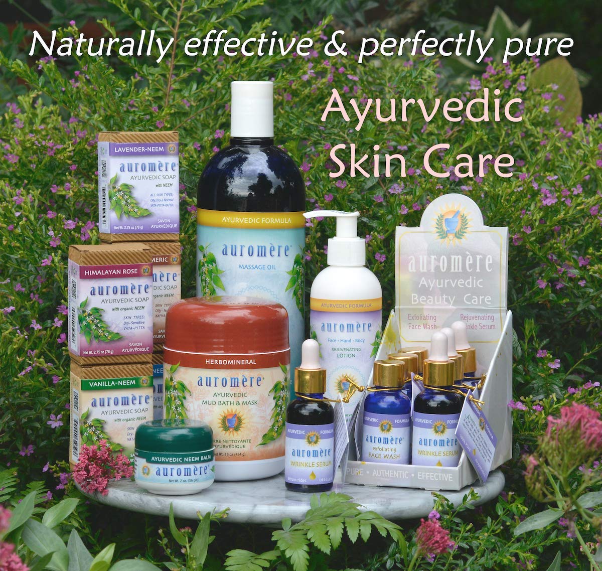 Auromere Ayurvedic Bar Soap, Tulsi Neem - Eco Friendly, Handmade, Vegan, Cruelty Free, Natural, Non GMO (2.75 oz), 2 pack