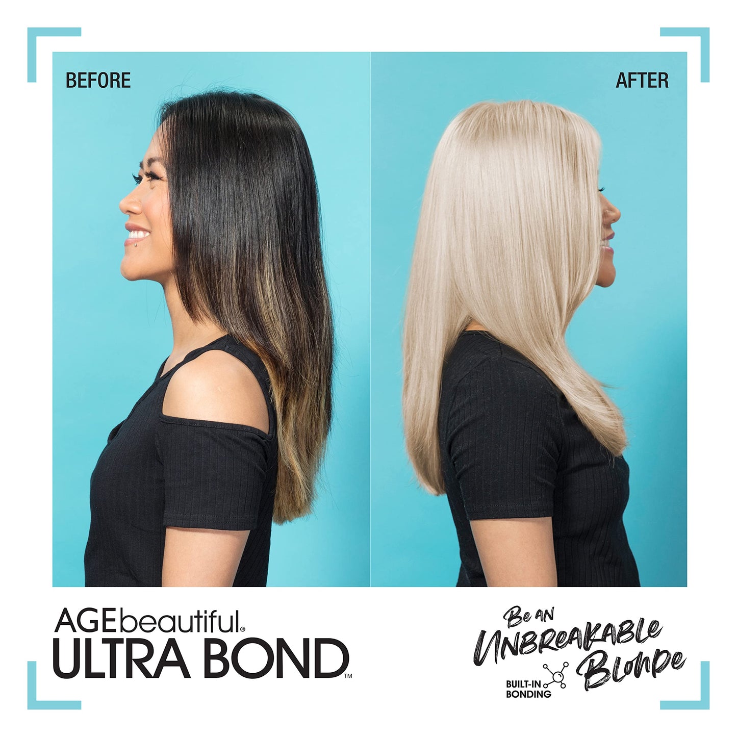 AGE beautiful Permanent Powder Hair Lightener with Ultra Bond Building | Strengthens, Protects & Nourishes | Lifts up to 9+ Levels | For Lightening & Highlights | 6 Oz