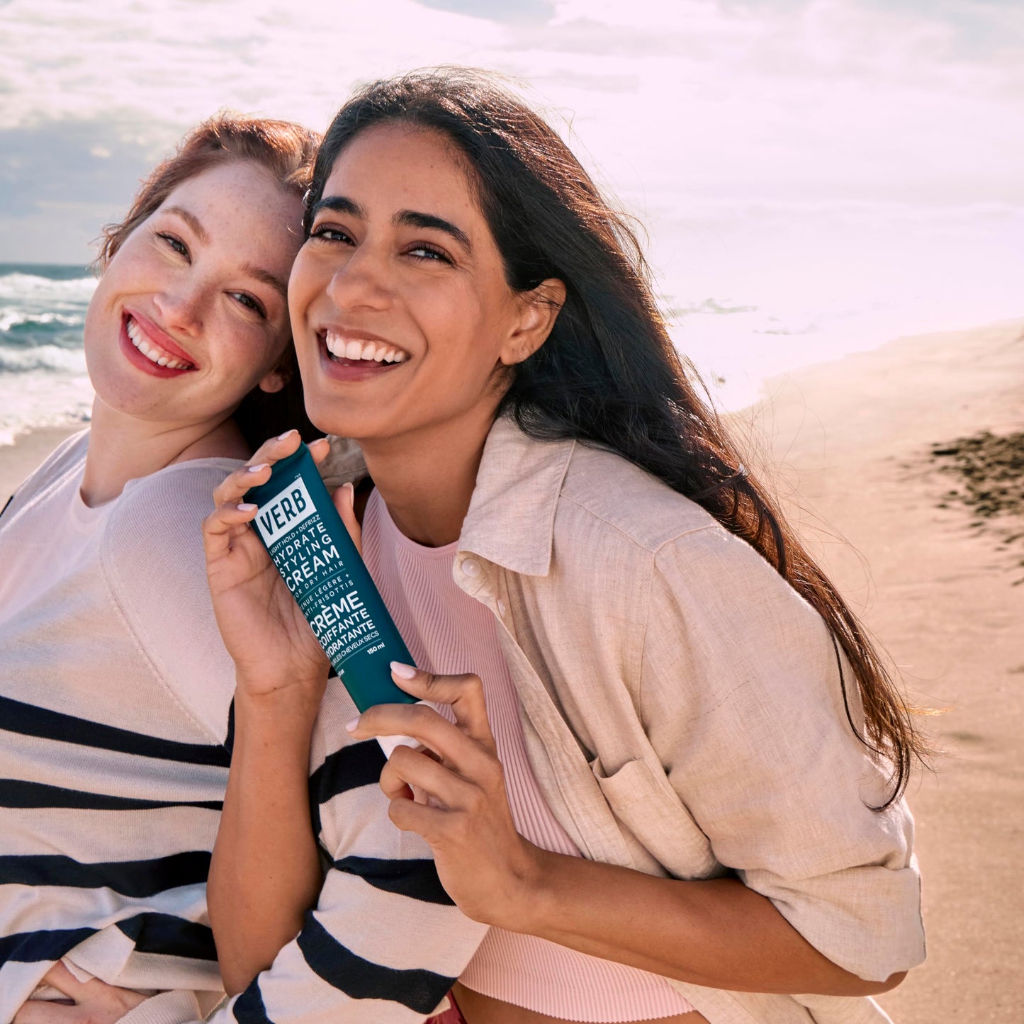 VERB Hydrate Styling Cream, 5.3 oz - Smooth + Reduce Frizz for Dry + Frizzy Hair - Amber + Warm Jasmine Scent