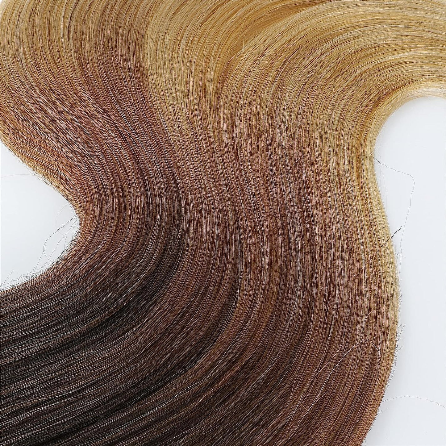 36'' Ombre Pre Stretched Braiding Hair Yaki Texture Crochet Braid Hair Extensions 4 Tones Braiding Hair Pre Stretched (7packs,1b/30/27/613)