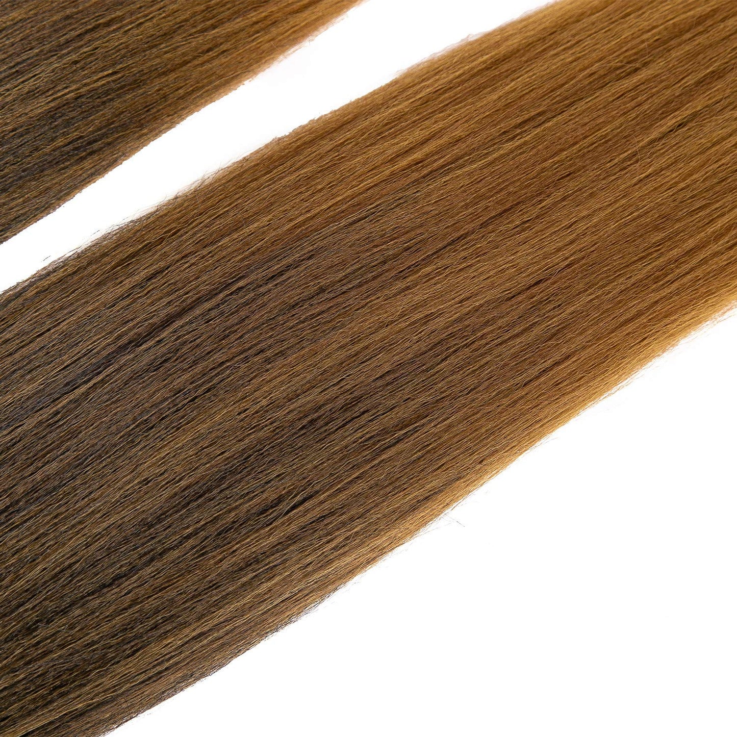 RUN SHUI Ombre Pre stretched Braiding Hair, 36 inches Braid Hair Extensions, 8 packs Multi Color blend braiding hair pre-stretched, Crochet Hair Braiding(36''-8packs, 1b/30/27)