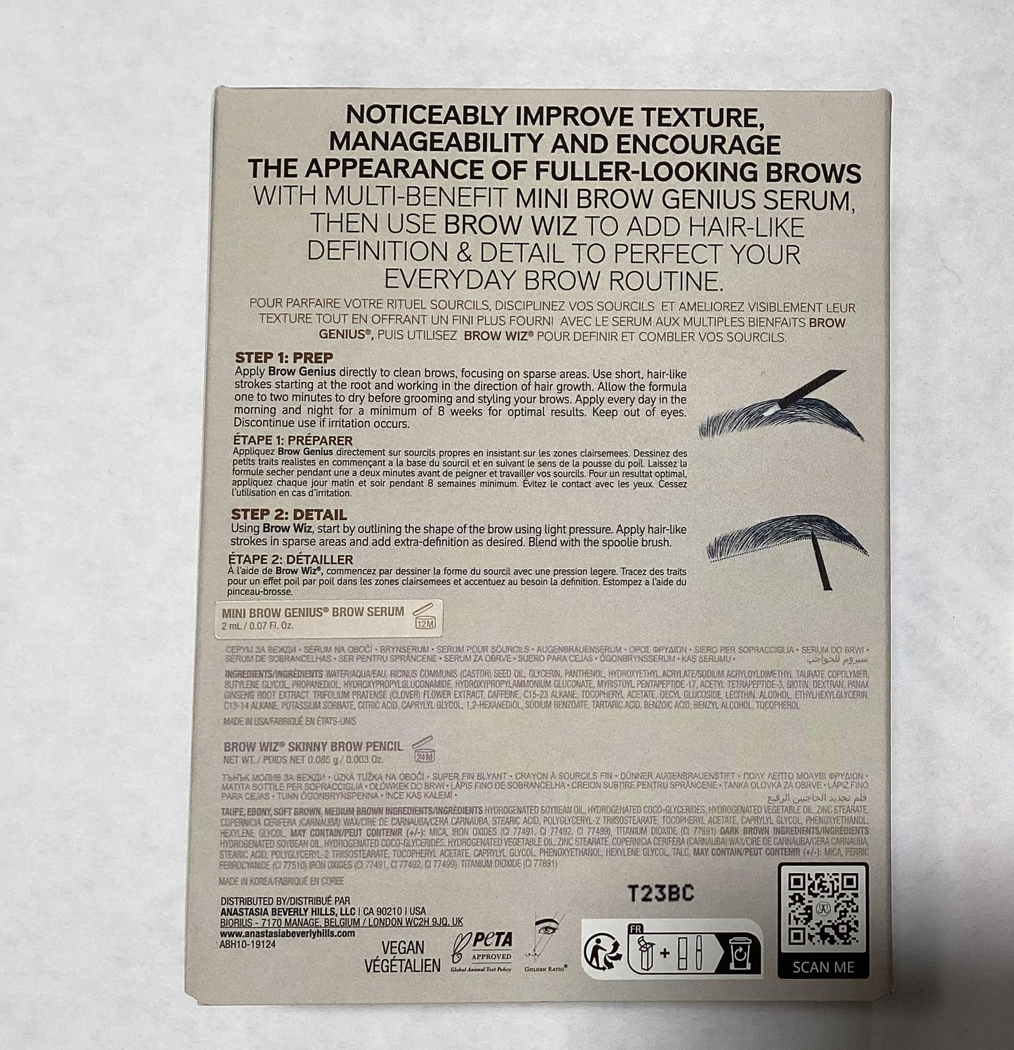 Anastasia Beverly Hills - Brow Care Kit - Ebony